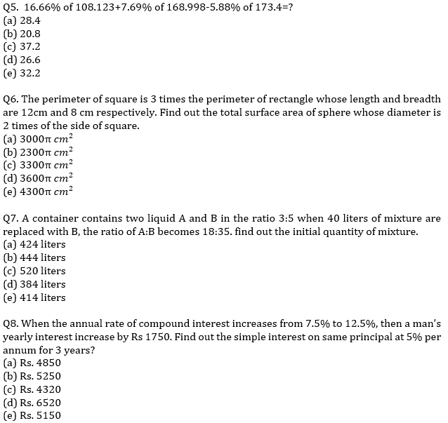 IBPS PO Prelims Quantitative Aptitude Mini Mock 47- Practice Set |_4.1