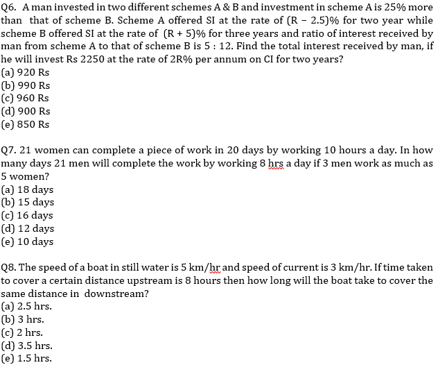 Quantitative Aptitude Quiz for IBPS RRB Mains 2020, 4th October-Miscellaneous DI and Arithmetic |_7.1