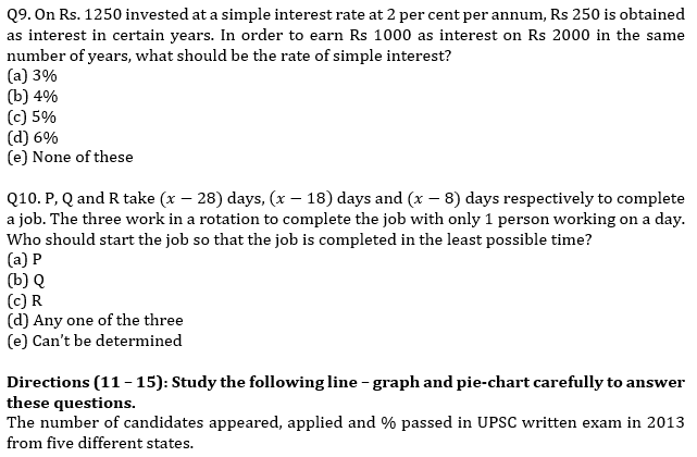 Quantitative Aptitude Quiz for IBPS RRB Mains 2020, 4th October-Miscellaneous DI and Arithmetic |_8.1