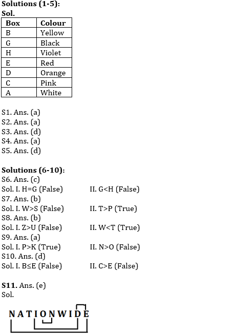 IBPS PO Prelims Reasoning Ability Mini Mock 53- Puzzle & Inequalities |_3.1