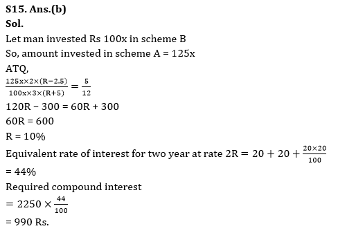 Quantitative Aptitude Quiz for RBI Assistant/ IBPS PO Mains 2020- 25th October_24.1