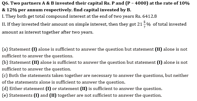 Quantitative Aptitude Quiz for RBI Assistant/ IBPS PO Mains 2020- 31st October_3.1