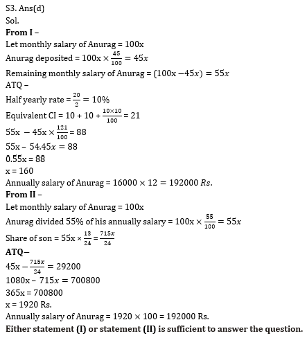 Quantitative Aptitude Quiz for RBI Assistant/ IBPS PO Mains 2020- 31st October_9.1