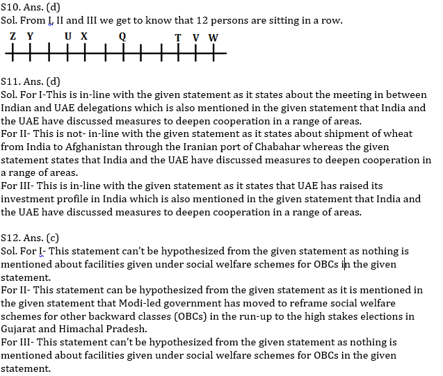 Reasoning Ability Quiz for RBI Assistant/ IBPS Mains 2020, 13th November- Puzzle & Miscellaneous |_4.1