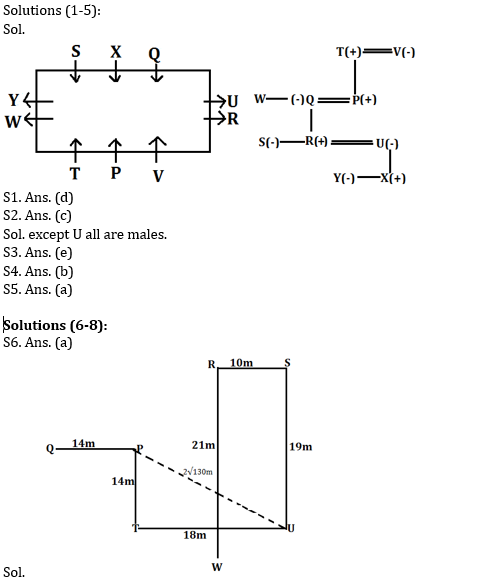 Reasoning Ability Quiz for RBI Assistant/ IBPS Mains 2020, 14th November- Puzzle & Direction Sense |_3.1