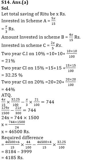 Quantitative Aptitude Quiz for IBPS 2020 Mains Exams- 28th November |_19.1