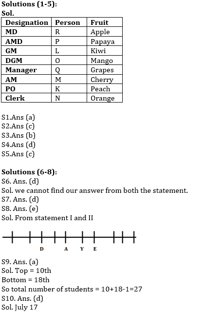 Reasoning Ability Quiz for Prelims Exams- SBI & IBPS 2020- 24th December |_3.1