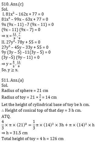 Quantitative Aptitude Quiz for IBPS 2020 Mains Exams- 28th December_12.1