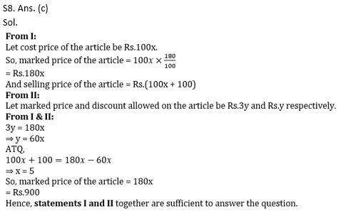 Quantitative Aptitude Quiz for IBPS 2020 Mains Exams- 31st December_11.1