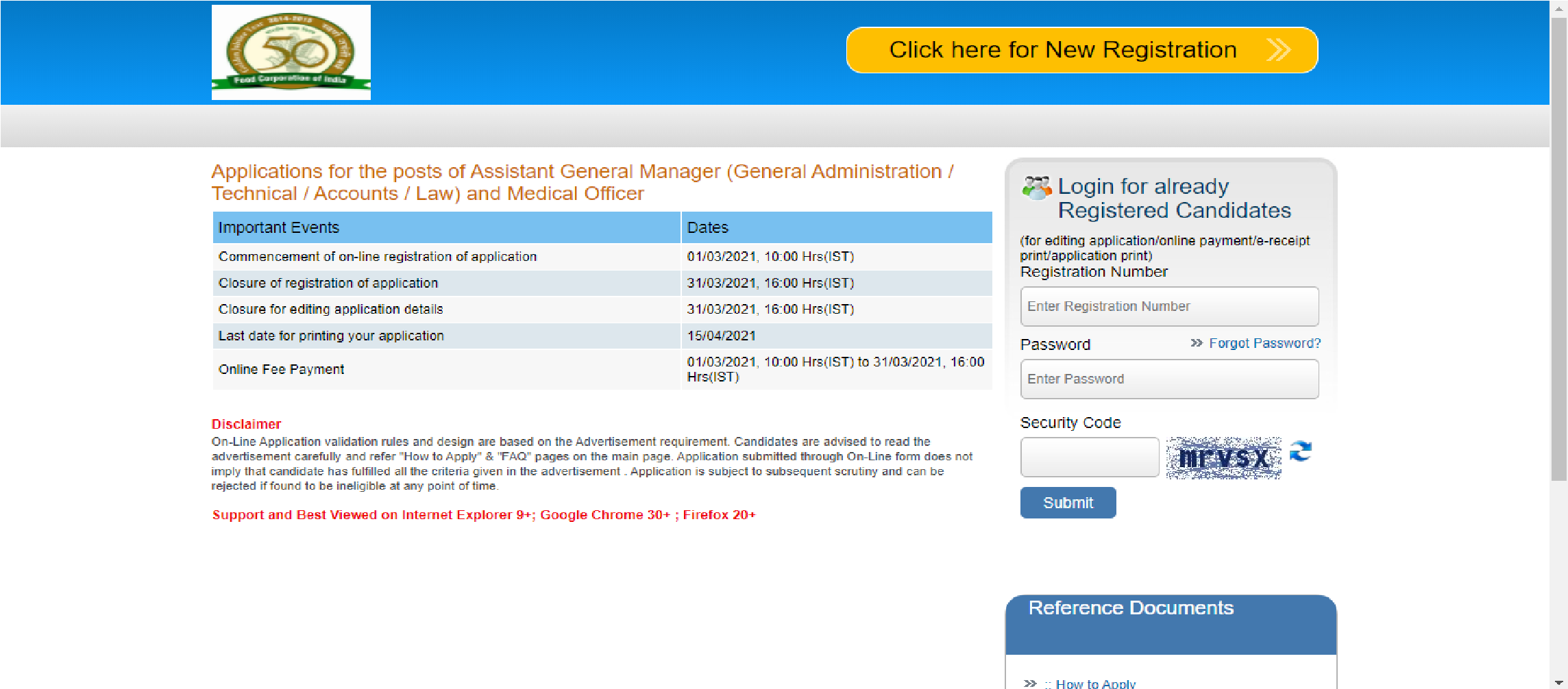 FCI Recruitment 2021: Apply Online Now- Last Day To Apply |_3.1