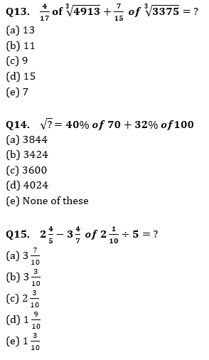 Quantitative Aptitude Quiz For SBI, IBPS Prelims 2021- 27th March_6.1