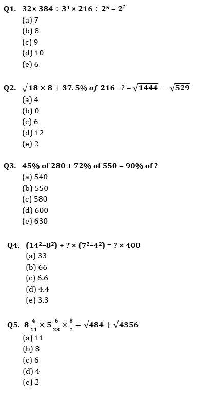 Quantitative Aptitude Quiz For SBI, IBPS Prelims 2021- 7th April |_3.1