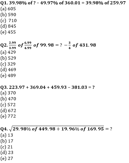 Basic Quantitative Aptitude Quiz for All Banking Exams- 28th April |_3.1