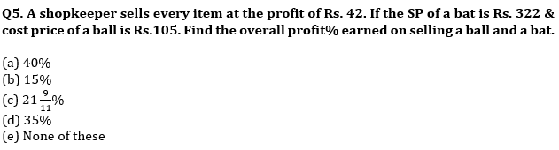 Quantitative Aptitude Quiz For IBPS RRB PO, Clerk Prelims 2021- 5th May_4.1