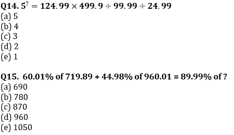 Revision Test Basic Quantitative Aptitude Quiz for All Banking Exams- 05th May |_7.1