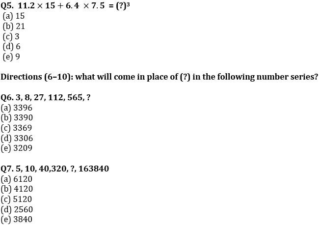 Revision Test Basic Quantitative Aptitude Quiz for All Banking Exams- 05th May |_4.1