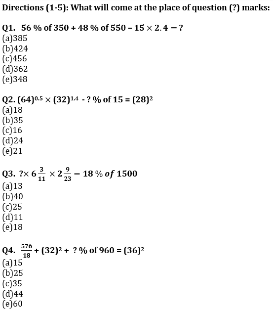 Revision Test Basic Quantitative Aptitude Quiz for All Banking Exams- 05th May |_3.1