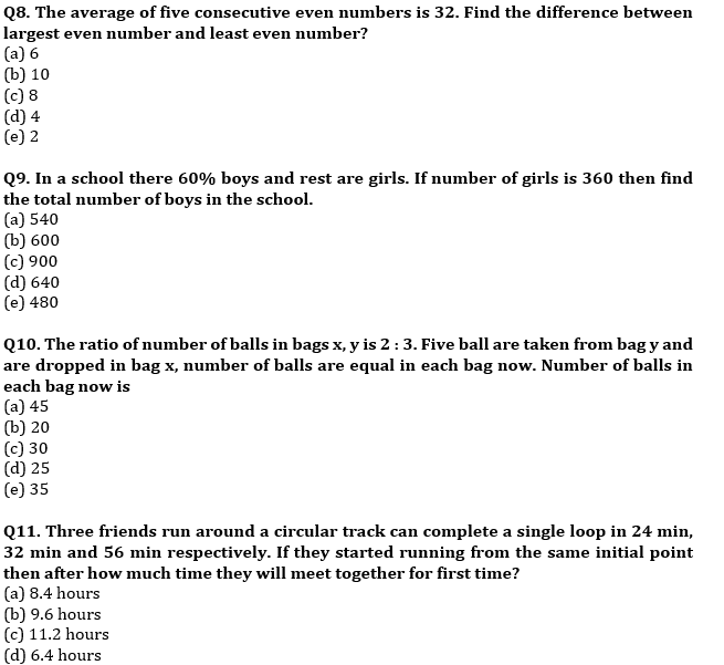 Basic Quantitative Aptitude Quiz for All Banking Exams- 06th May |_5.1