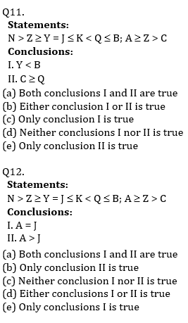 Reasoning Ability Quiz For IBPS RRB PO, Clerk Prelims 2021- 12th May_3.1