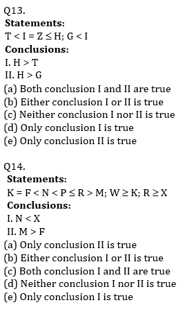 Reasoning Ability Quiz For IBPS RRB PO, Clerk Prelims 2021- 12th May_4.1