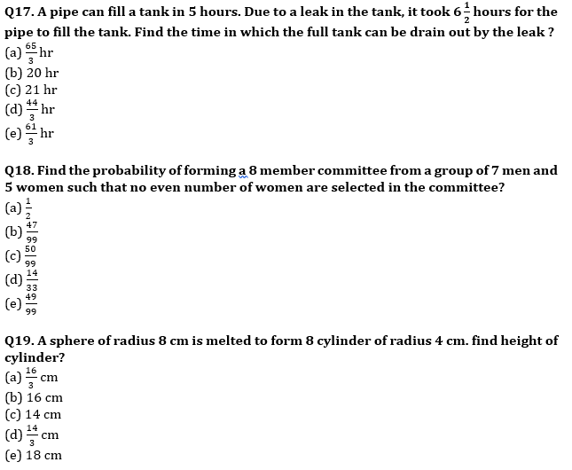 Quantitative Aptitude Quiz For SBI Clerk Prelims 2021- 16th May_4.1