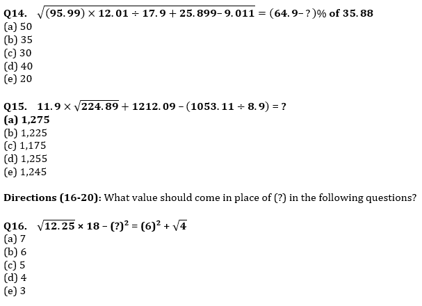 Quantitative Aptitude Quiz For IBPS RRB PO, Clerk Prelims 2021- 5th June_5.1