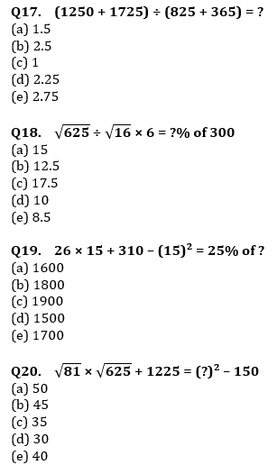 Quantitative Aptitude Quiz For IBPS RRB PO, Clerk Prelims 2021- 5th June_6.1