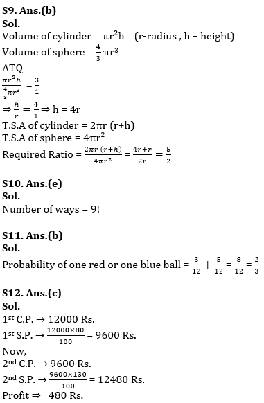 Revision Test Quantitative Aptitude Quiz For SBI PO, Clerk Prelims 2021- 27th June |_6.1