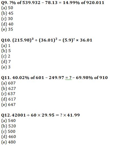 Quantitative Aptitude Quiz For IBPS RRB PO, Clerk Prelims 2021- 9th July |_6.1