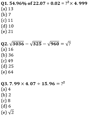 Quantitative Aptitude Quiz For IBPS RRB PO, Clerk Prelims 2021- 3rd August_4.1