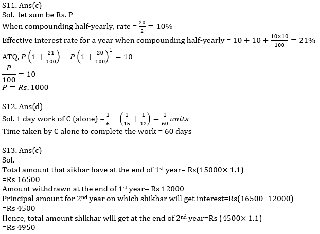 Quantitative Aptitude Quiz For IBPS Clerk Prelims 2021- 24th August_10.1