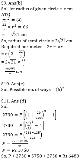 Quantitative Aptitude Quiz For IBPS Clerk/NIACL AO Prelims 2021- 16th September_9.1