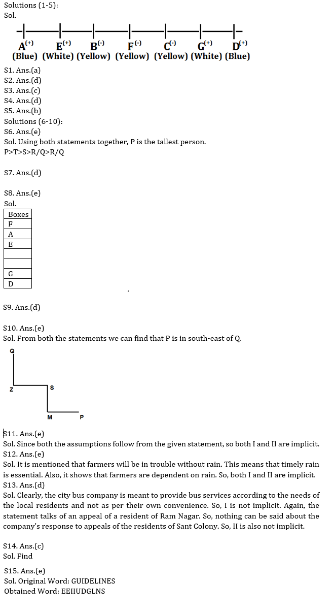 Reasoning Ability Quiz For SBI Clerk/IBPS RRB Clerk Mains 2021- 26th September |_3.1