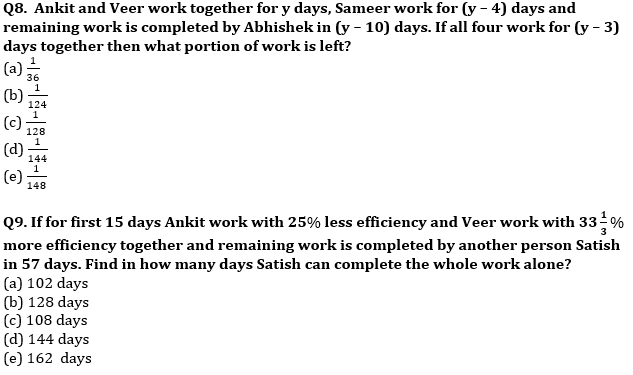 Quantitative Aptitude Quiz For SBI Clerk/IBPS RRB Clerk Mains 2021- 27th September_8.1