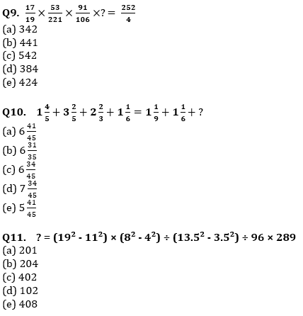 Quantitative Aptitude Quiz For IBPS Clerk/NIACL AO Prelims 2021- 4th October_6.1