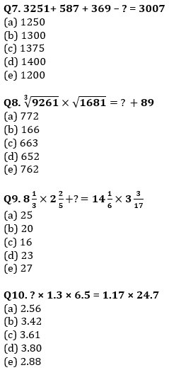 Quantitative Aptitude Quiz For SBI/IBPS PO Prelims 2021- 6th October_100.1