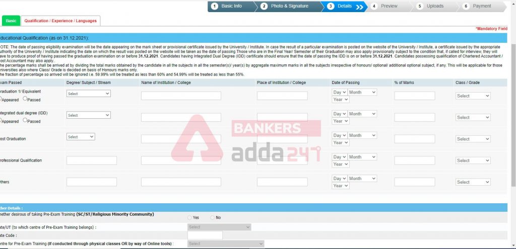 SBI PO Apply Online 2021 Last Date to Application Form till 25th October_7.1