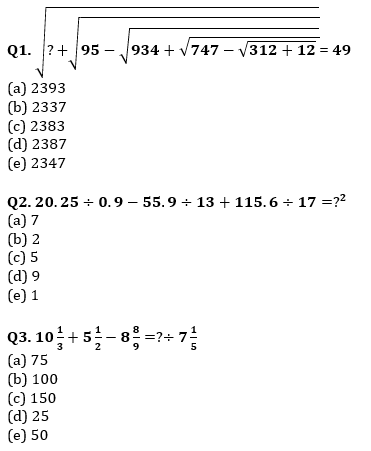 Quantitative Aptitude Quiz For SBI/IBPS PO Prelims 2021- 29th October_80.1