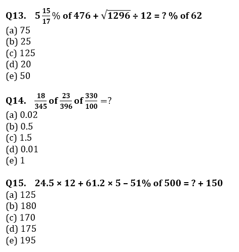 Quantitative Aptitude Quiz For IBPS Clerk Prelims 2021-13th December_6.1