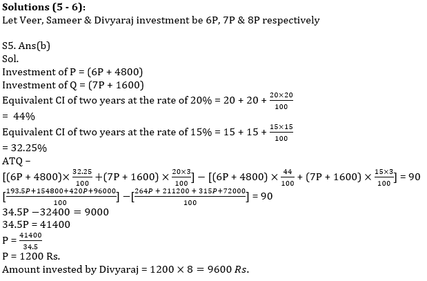 Quantitative Aptitude Quiz For SBI/IBPS PO Mains 2021- 21st December_9.1