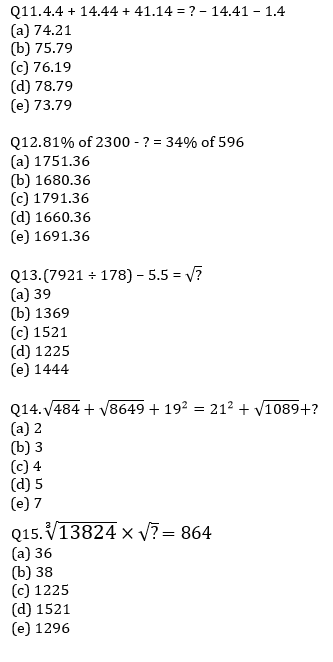 Quantitative Aptitude Quiz For ESIC- UDC, Steno, MTS Prelims 2022-1st January |_5.1