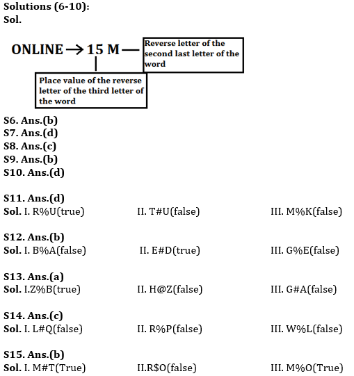 Reasoning Ability Quiz For IBPS PO Mains 2022- 6th January_5.1