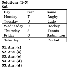 Reasoning Ability Quiz For ESIC- UDC, Steno, MTS Prelims 2022- 7th January_3.1