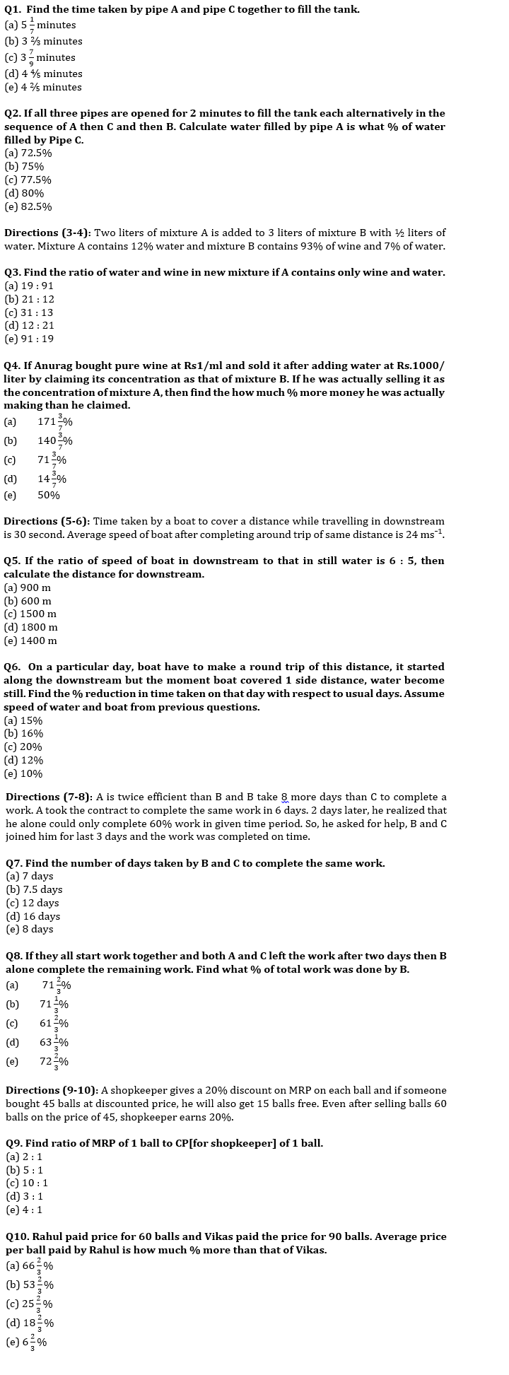 Quantitative Aptitude Quiz For IBPS PO Mains 2022-8th January |_4.1