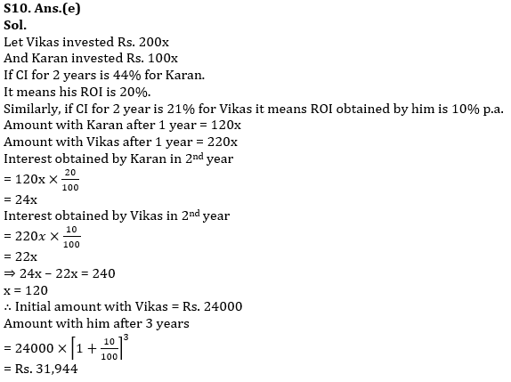 Quantitative Aptitude Quiz For IBPS PO Mains 2022-9th January_13.1