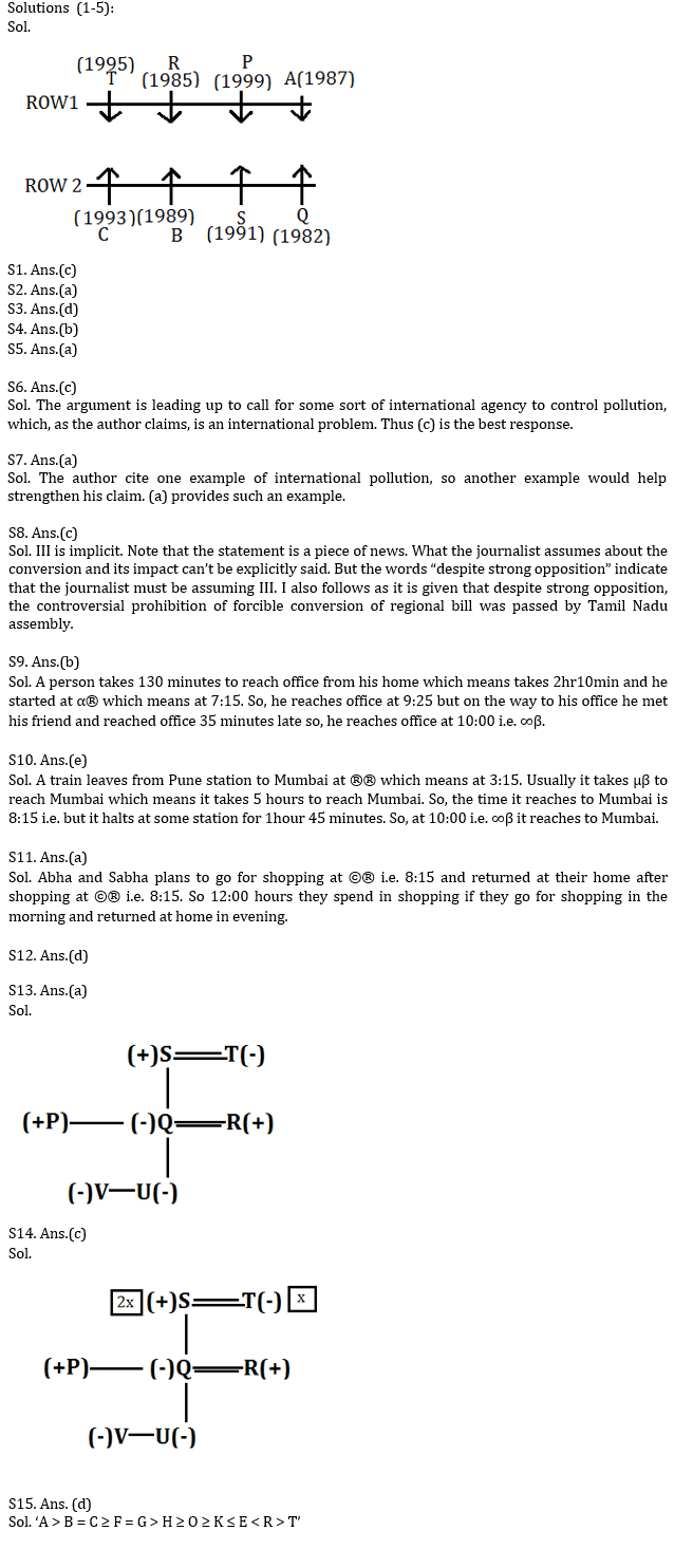 Reasoning Ability Quiz For IBPS PO Mains 2022- 15th January |_4.1