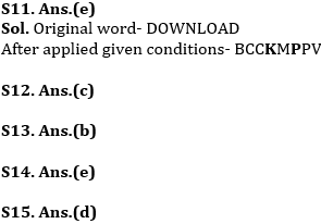 Reasoning Ability Quiz For ESIC- UDC, Steno, MTS Prelims 2022- 21st January_5.1