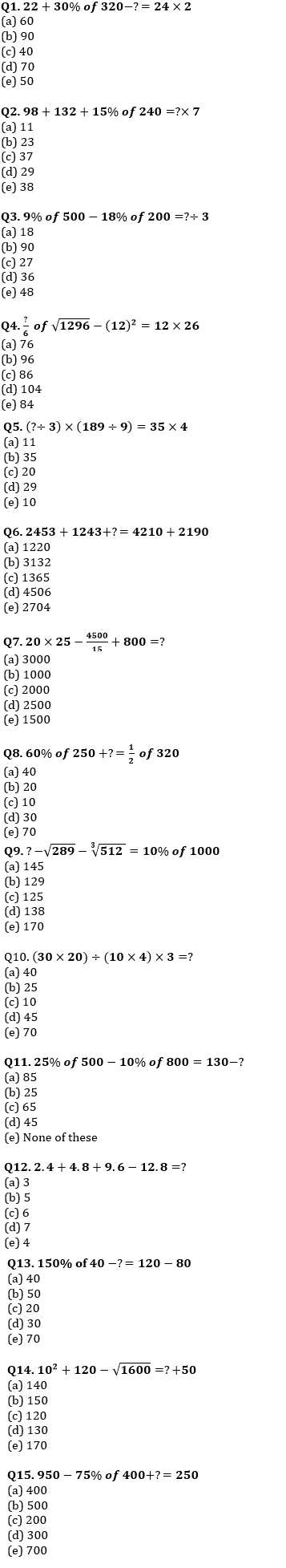 Quantitative Aptitude Quiz For ESIC- UDC, Steno, MTS Prelims 2022-27th January |_3.1