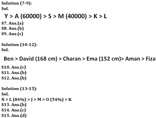 Reasoning Ability Quiz For ESIC- UDC, Steno, MTS Prelims 2022- 18th February_5.1