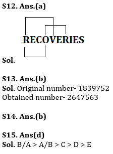 Reasoning Ability Quiz For ESIC- UDC, Steno, MTS Prelims 2022- 12th March_4.1